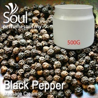 Massage Cream Black Pepper - 500g - Click Image to Close