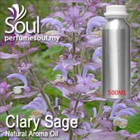Natural Aroma Oil Clary Sage - 500ml - Click Image to Close