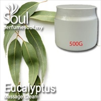 Massage Cream Eucalyptus - 500g - Click Image to Close