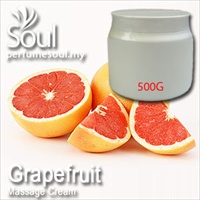 Massage Cream Grapefruit - 500g - Click Image to Close
