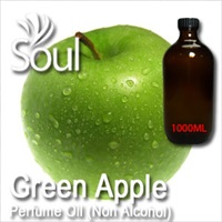 Perfume Oil (Non Alcohol) Green Apple - 1000ml - Click Image to Close