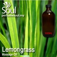 Massage Oil Lemongrass - 500ml