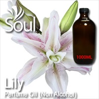 Perfume Oil (Non Alcohol) Lily - 1000ml - Click Image to Close