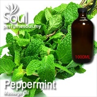 Massage Oil Peppermint - 1000ml