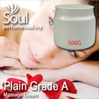Massage Cream Plain Grade A - 500g