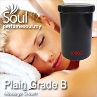 Massage Cream Plain Grade B - 1000g - Click Image to Close