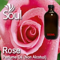 Perfume Oil (Non Alcohol) Rose - 50ml - Click Image to Close