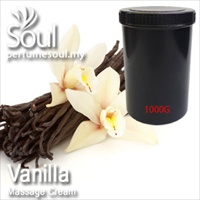 Massage Cream Vanilla - 1000g - Click Image to Close