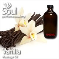 Massage Oil Vanilla - 1000ml - Click Image to Close